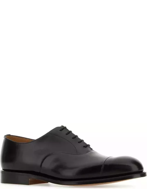 Church's Black Leather Consul Lace-up Shoe