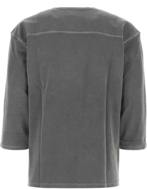 ERL Dark Grey Cotton Sweatshirt