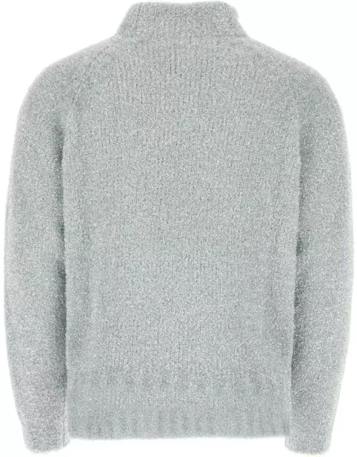 ERL Grey Polyester Blend Sweater