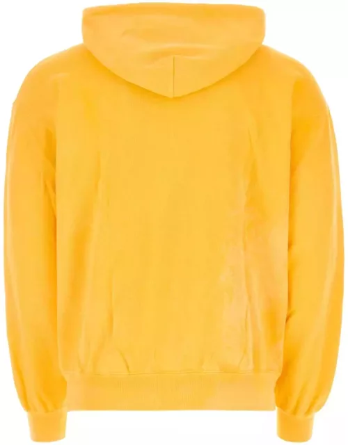 Wild Donkey Orange Cotton Sweatshirt