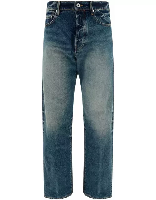 Kenzo 5-pocket Straight Jean