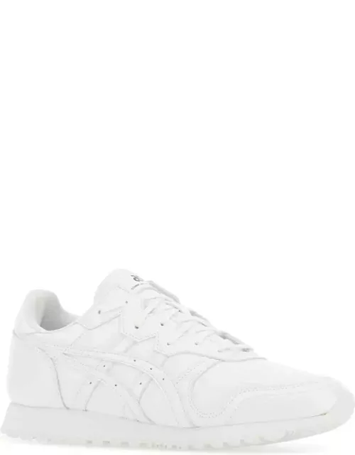 Comme des Garçons Shirt White Synthetic Leather Oc Runner Sneaker