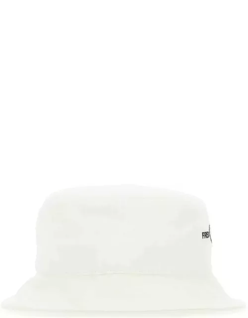 Fred Perry White Cotton Hat