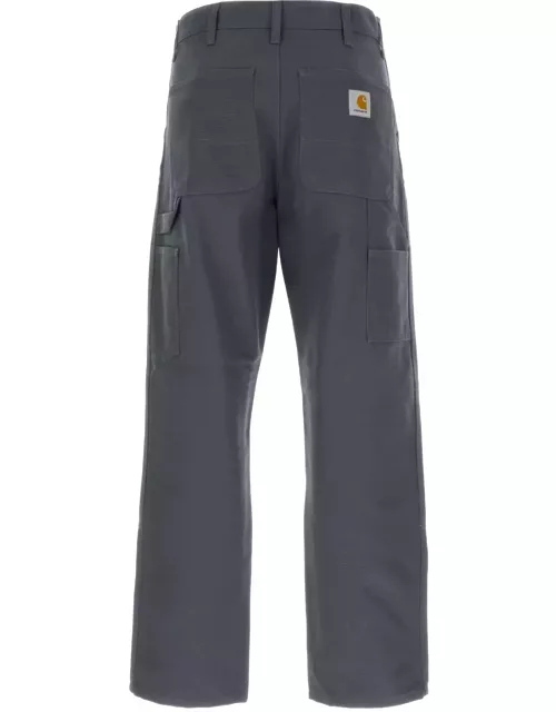 Carhartt Air Force Blue Cotton Double Knee Pant