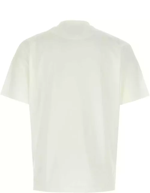 Y-3 Ivory Cotton T-shirt