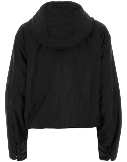 Jil Sander Black Nylon Blend Sweatshirt