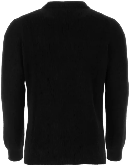 Johnstons of Elgin Black Cashmere Sweater