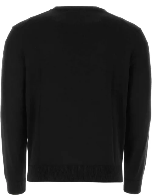 Maison Kitsuné Black Wool Sweater