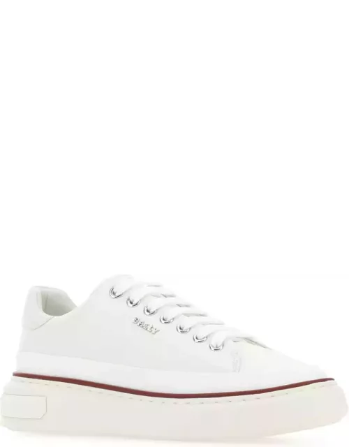 Bally Ivory Leather Maily Sneaker