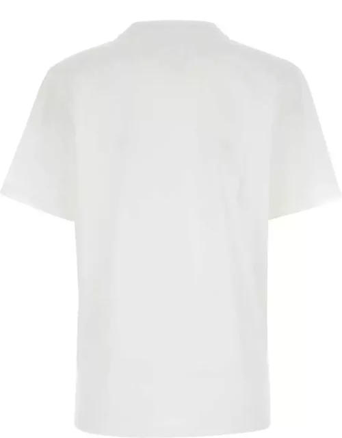 MCM White Cotton T-shirt