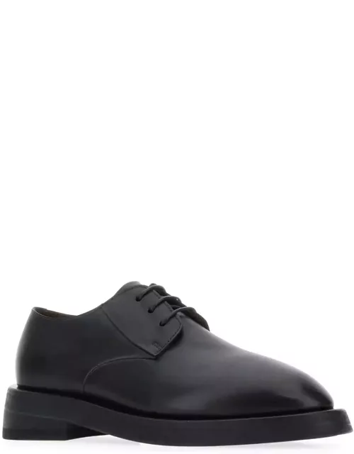 Marsell Midnight Blue Leather Mentone Lace-up Shoe