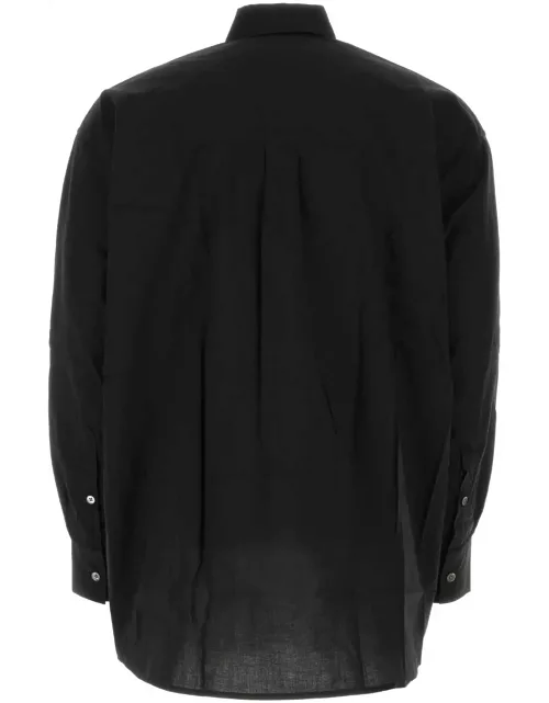 Our Legacy Black Voile Borrowed Bd Shirt