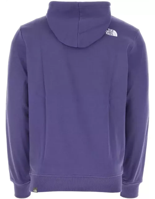 The North Face Purple Cotton Sweatshirt