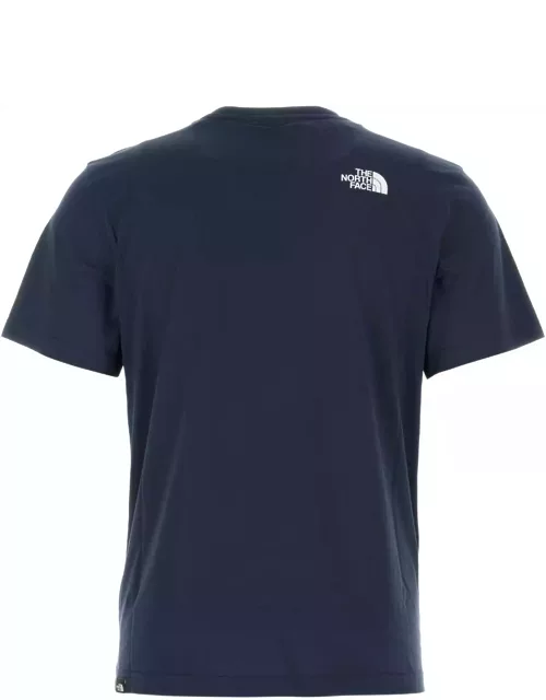 The North Face Navy Blue Cotton T-shirt