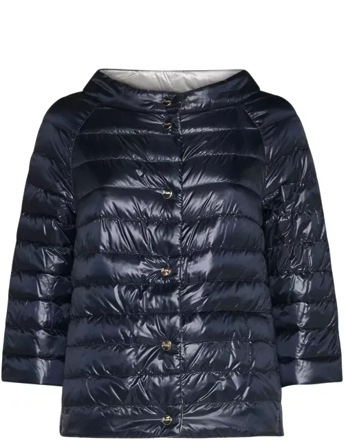 Herno Quilted Nylon Reversible Down Jacket