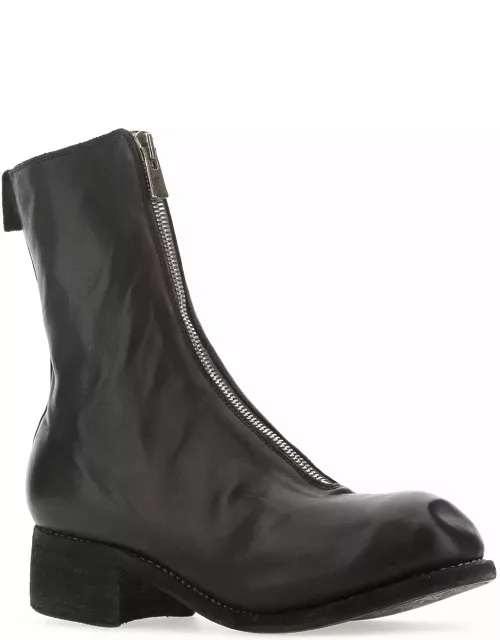 Guidi Black Leather Pl2 Boot