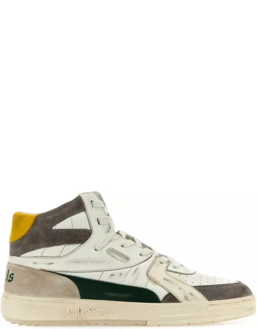 Palm Angels Multicolor Leather Palm University Sneaker