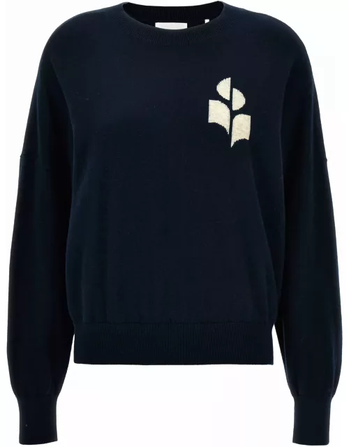 Marant Étoile Marisans Sweater With Logo Intarsia