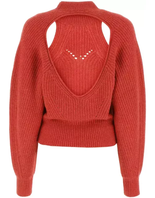 Isabel Marant Red Wool Blend Palma Sweater