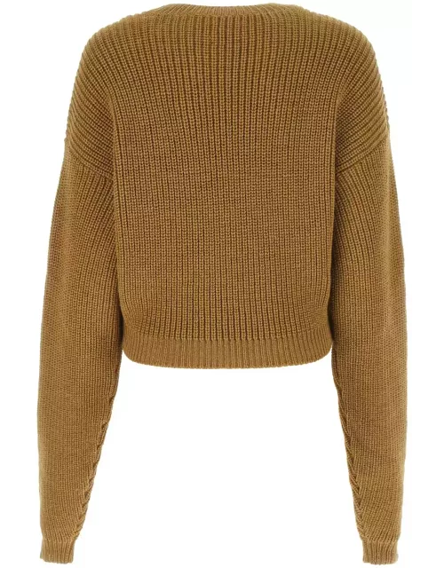 Quira Brown Wool Sweater