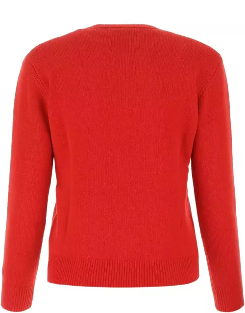 MC2 Saint Barth Red Wool Blend Sweater