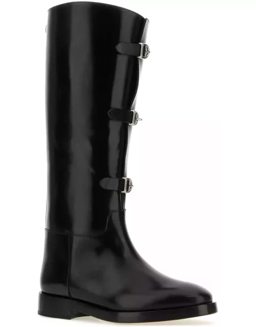 Durazzi Milano Black Leather Boot