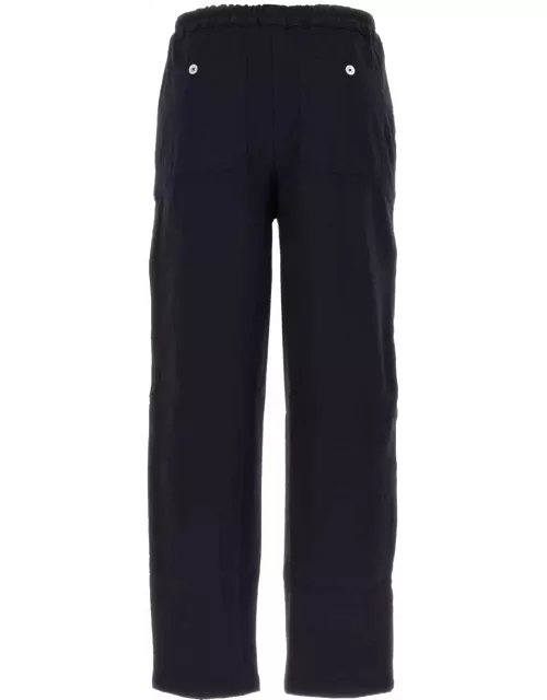 Howlin Navy Blue Stretch Cotton Tropical Pant