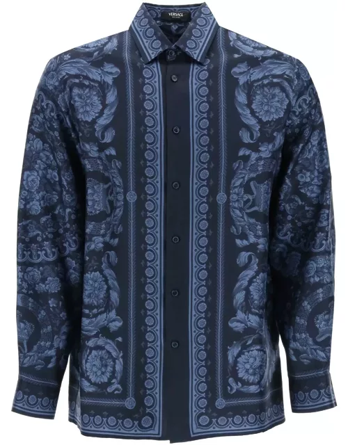 Versace Printed Silk Shirt