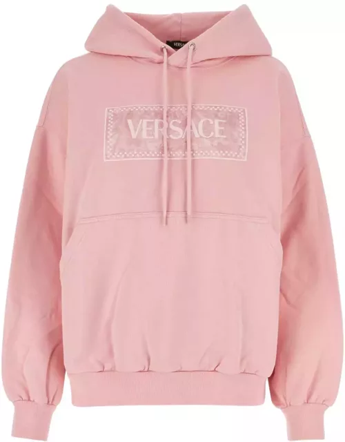 Versace Pink Cotton Sweatshirt