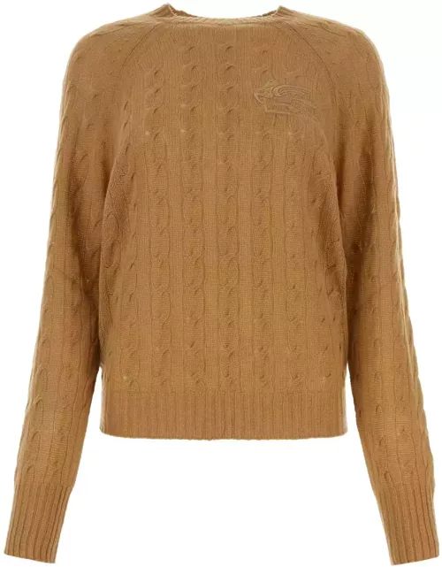 Etro Camel Cashmere Sweater