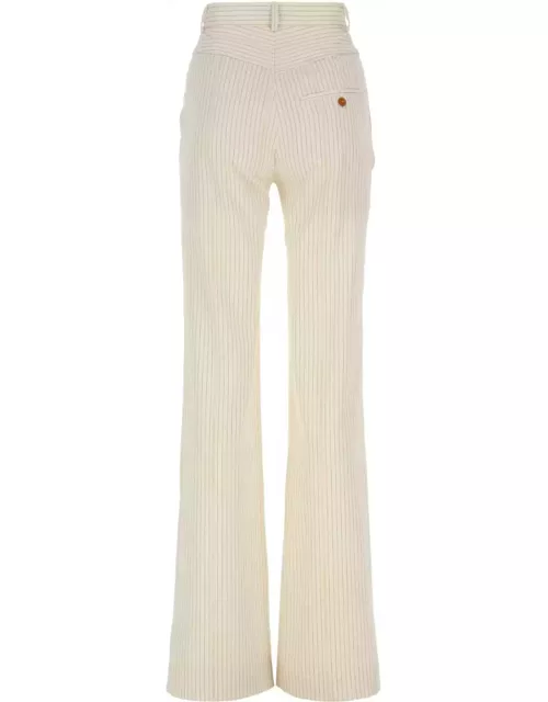 Vivienne Westwood Embroidered Wool Blend Ray Pant