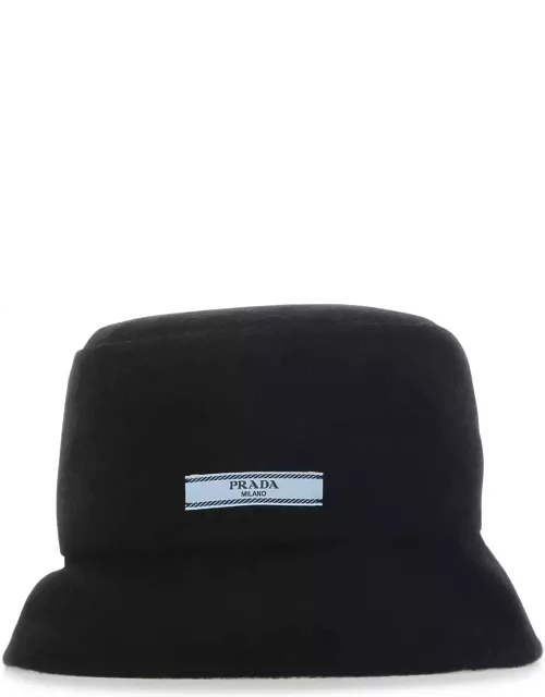 Prada Black Cashmere Hat
