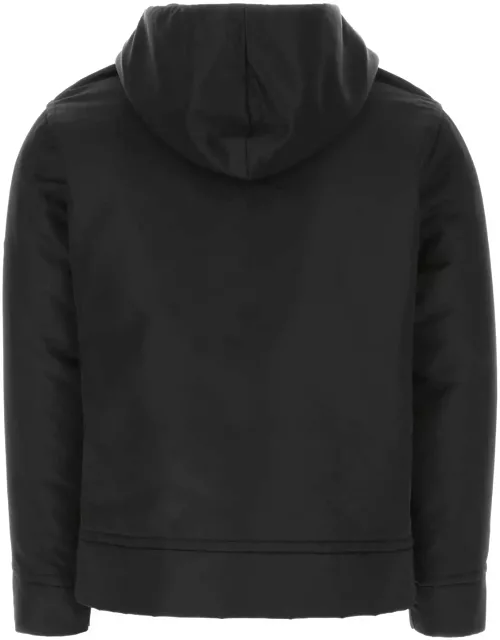 Valentino Garavani Black Nylon Sweatshirt