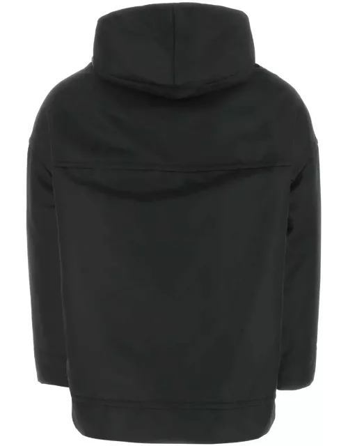 Valentino Garavani Black Nylon Sweatshirt