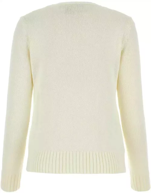 Polo Ralph Lauren Ivory Cotton Sweater