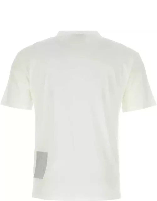 Ten C White Cotton T-shirt