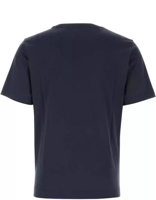 Dries Van Noten Midnight Blue Cotton T-shirt