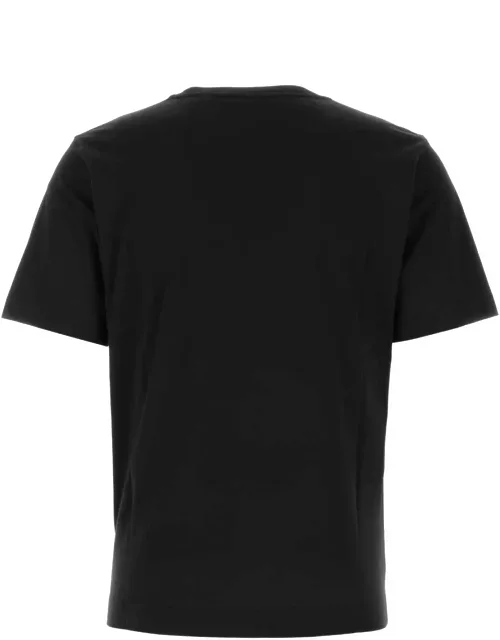 Dries Van Noten Black Cotton T-shirt