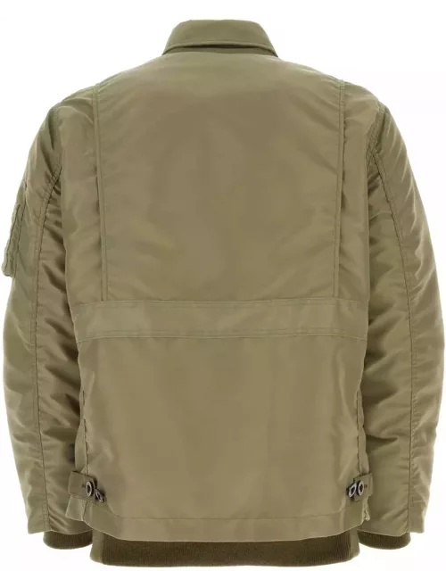 Sacai Army Green Nylon Jacket