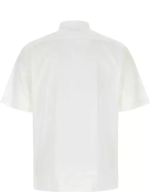 Dries Van Noten White Poplin Clasen Shirt