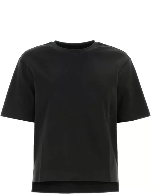 Black Cotton Multid T-shirt Weekend Max Mara