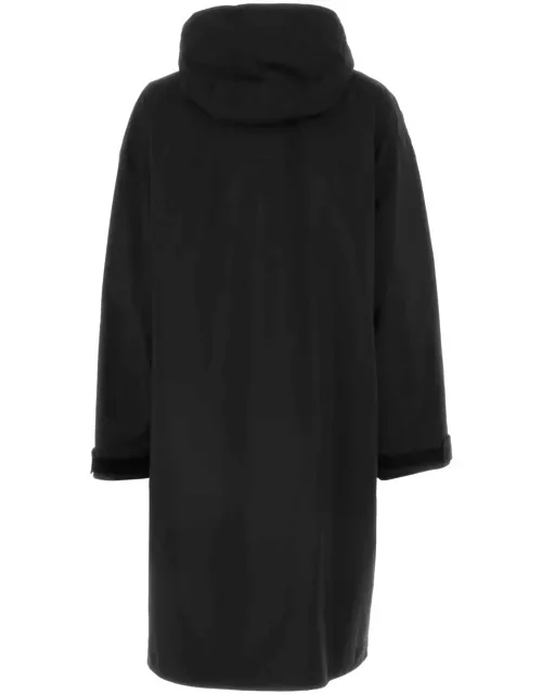 Prada Black Re-nylon Overcoat