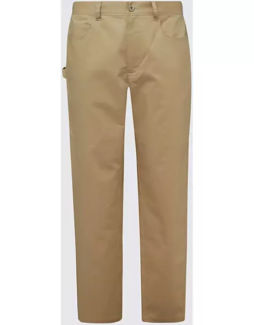 J.W. Anderson Beige Cotton Trouser