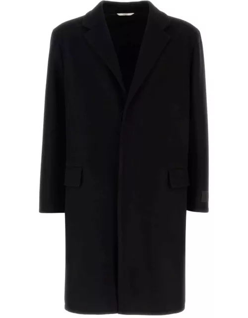 Valentino Garavani Single-breaasted Long-sleeved Coat
