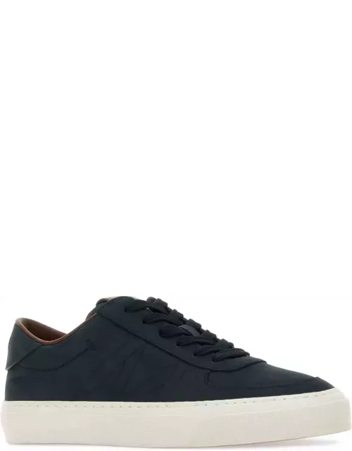 Moncler Midnight Blue Leather Monclub Sneaker