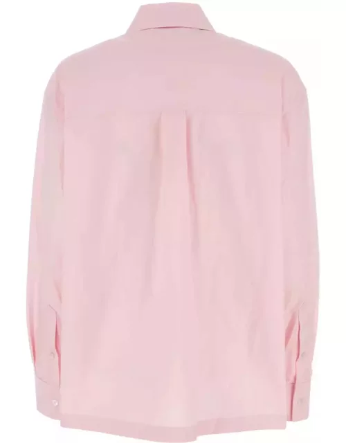 T by Alexander Wang Pink Poplin Shirt