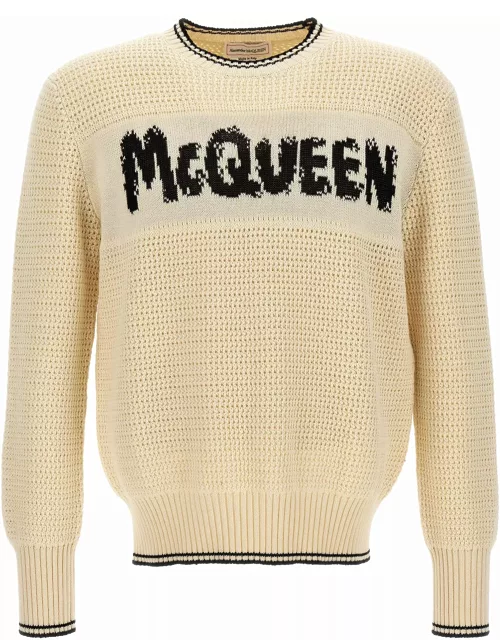 Alexander McQueen Logo Knitted Sweater