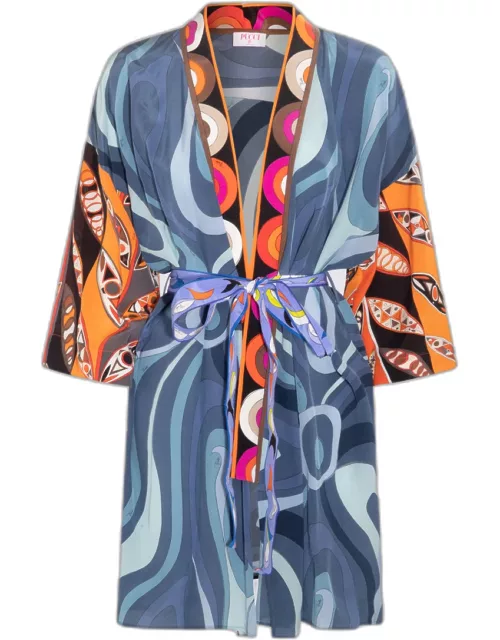Pucci Printed Silk Night Gown