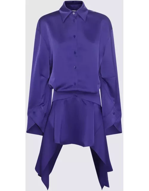 The Attico Violet Asymmetric Hem Skirt Dres