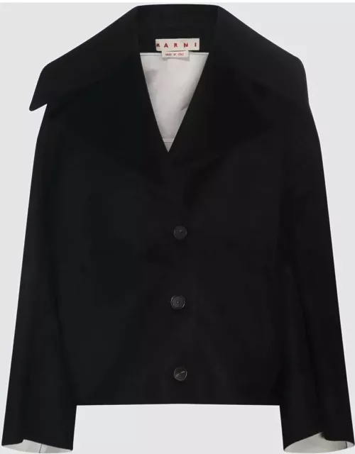 Marni Black Virgin Wool Jacket